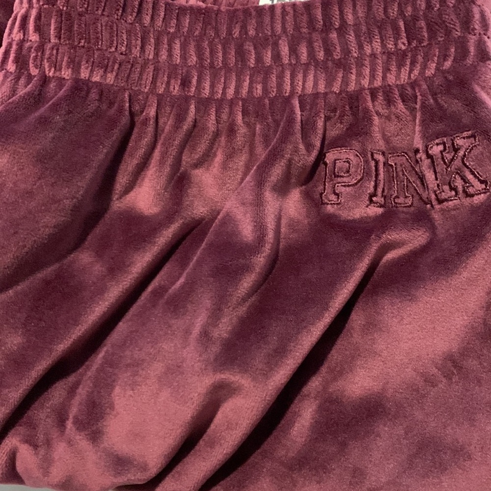 VS PINK Velour Pants - Picture 5 of 13